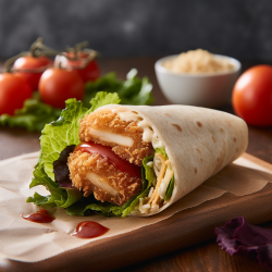 copy of Wrap au poulet croustillant