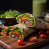 copy of Wrap au poulet croustillant