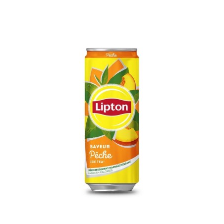 Lipton Ice Tea pêche en canette
