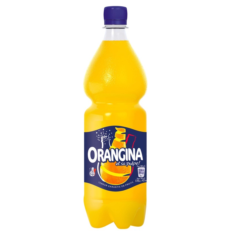 Orangina grande bouteille